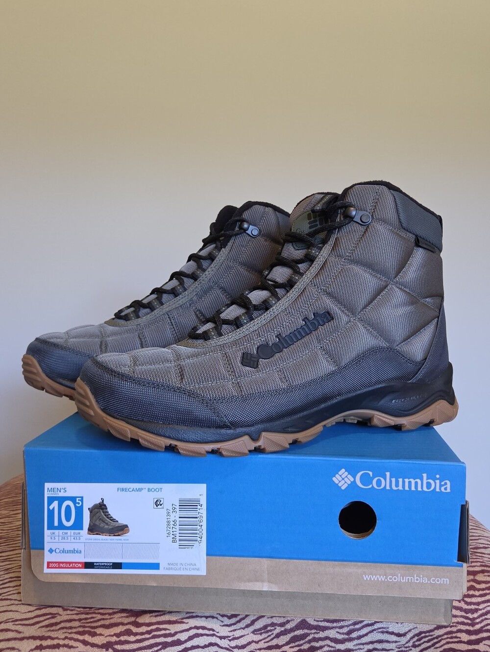 Columbia Firecamp Mens Waterproof Winter Boots